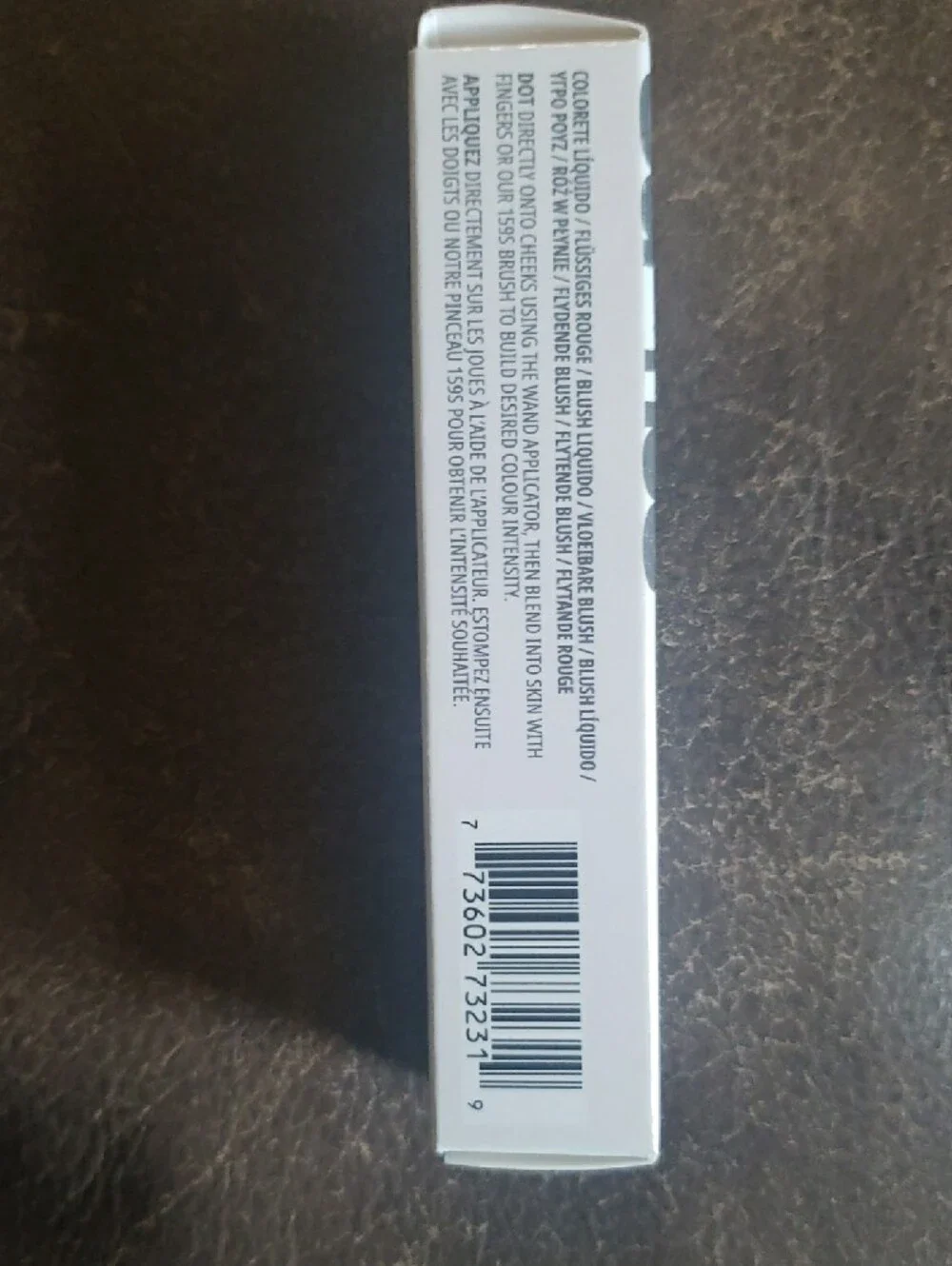 MAC Struckbe Beam Liquid Blush in White Packaging